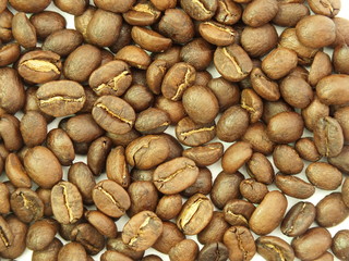 Background of coffee beans