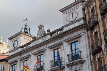 Parte superior de un ayuntamiento.