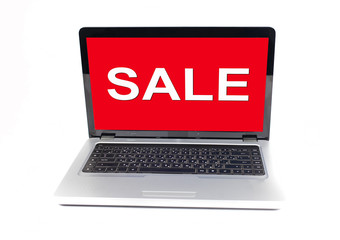 Laptop isolated discount