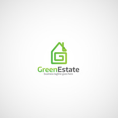 Green Real Estate logo.