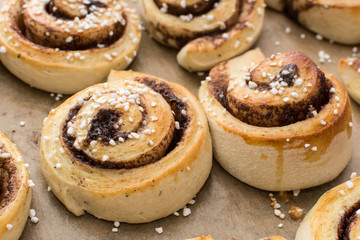 Delicious fresh cinnamon rolls