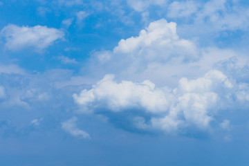 Clouds Cumulus Blue Sky Background