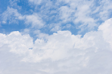Bright Clouds Day Sky Background