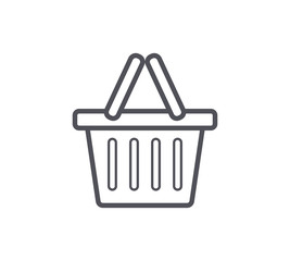 Basket Line Icon