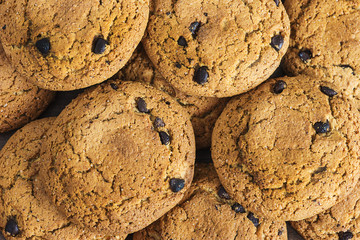 cookies with chocolates