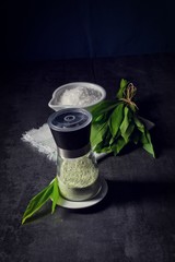 Wild garlic salt
