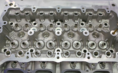 cylinder head of car engine