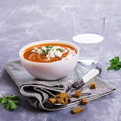 Dense vegetable soup