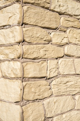 artificial stone for exterior finishing