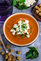 Dense vegetable soup