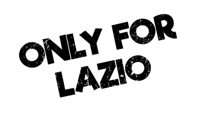 Only For Lazio rubber stamp. Grunge design with dust scratches. Effects can be easily removed for a clean, crisp look. Color is easily changed.
