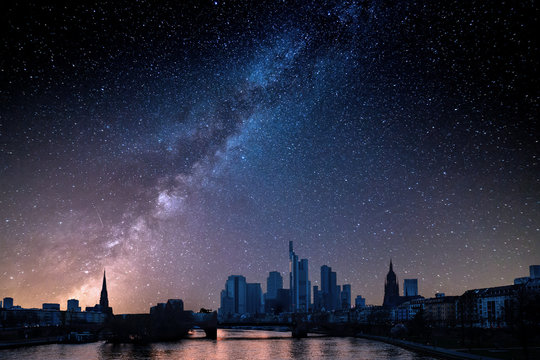 Frankfurt Main at Earth Hour