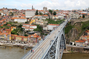 The Dom Luiz I Bridge, Porto, Portugal 