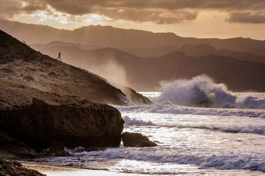 Embruns en Corse