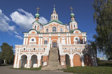 Fototapeta na wymiar Church of Simeon Stylites in Veliky Ustyug, Vologda region, Russia