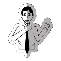 man people male character vector illustration eps 10