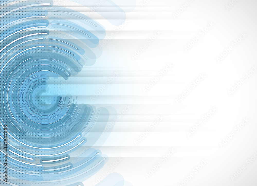 Poster abstract internet computer technology business solution