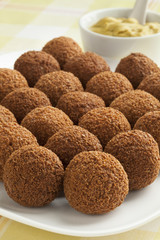 Dutch traditional snack bitterballen