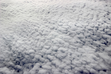 Obraz premium Clouds background. View from above.
