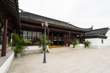 Fototapeta na wymiar Chinese ancient architecture