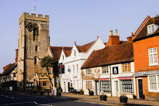 Henley In Arden Village Warwickshire England Uk