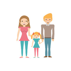 family people relation lovely vector illustration eps 10