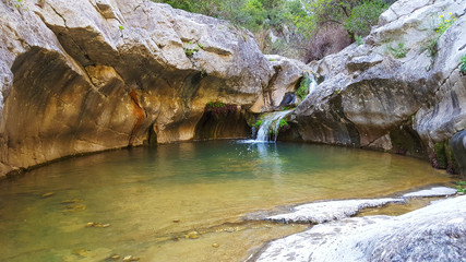 Gorges d'Ollioules - cuves du Destel