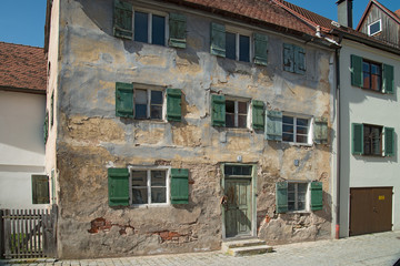 Renoviertes Gerberhaus in Nördlingen 