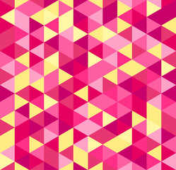 Obraz premium Triangular seamless pattern