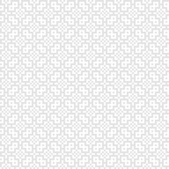 Seamless pattern in Islamic style. Vector illustration. Seamless geometric line background in Arabian style, ethnic ornament texture for wallpaper, banner, invitations, business cards. Monochrome lace