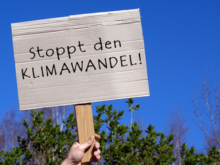 Stoppt den KLIMAWANDEL!