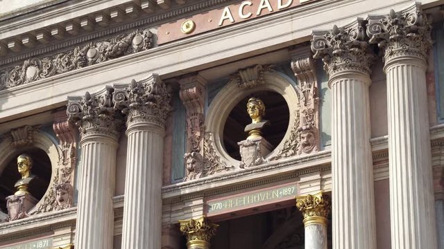 Paris, France - Palais Garnier Artist Busts