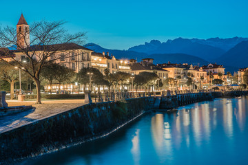 Lago Maggiore, Baveno di notte
