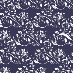 Seamless vector floral pattern