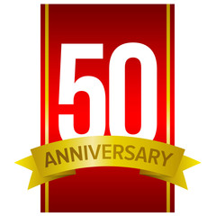 50 anniversary label