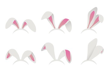 Easter bunny ears mask