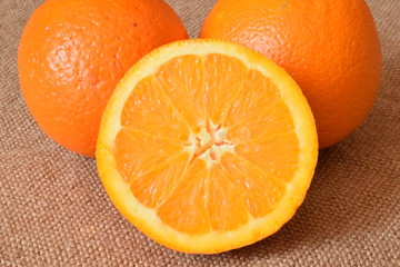 sliced orange
