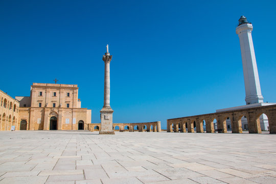 Lighthouse of Santa Maria di Leuca, Salento, Apulia, Italy