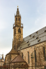 Gothic cathedral of Bolzano Italy