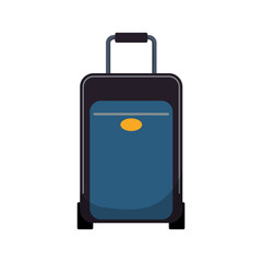 luggage case handle vector icon illustration graphic design