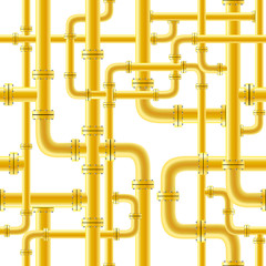 yellow pipe seamless