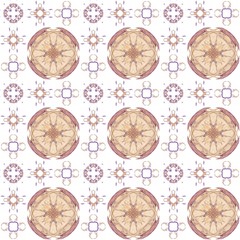 Fototapeta na wymiar Seamless texture with 3D rendering abstract fractal purple pattern