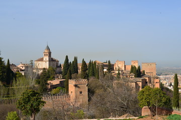 Fototapeta na wymiar Alhambra - Granada Unesco Weltkulturerbe