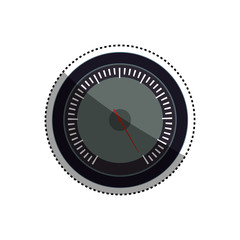 Speedometer power car icon vector illustration graphic design