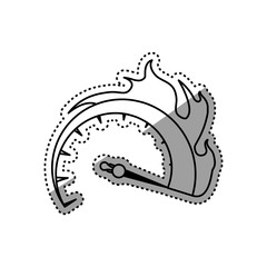 Speedometer power car icon vector illustration graphic design