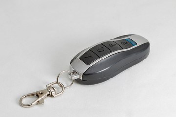 electronic hoverboard key on white background