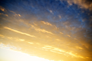 Naklejka na ściany i meble Sunrise sky background