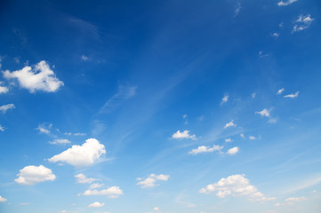 blue sky with cloud.
