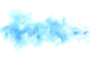 Blue watercolor background