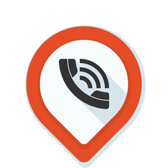 Contact Phone Pointer illustration